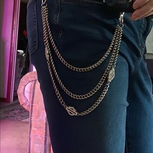 Harley Davidson decorative belt chain.